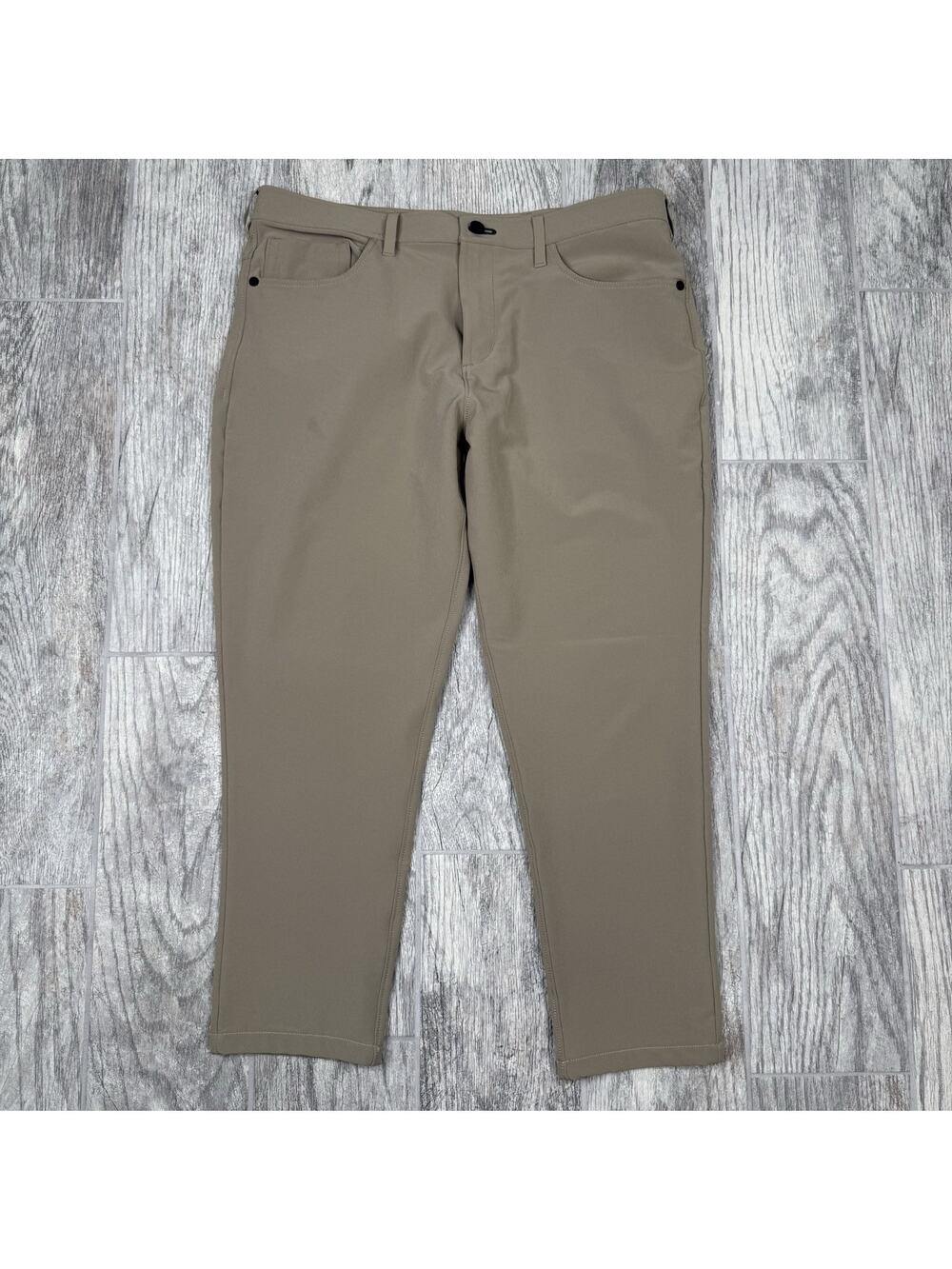 Public Rec Pants Mens Brown Dealmaker 5 Pocket Pant Performance Golf Chino READ